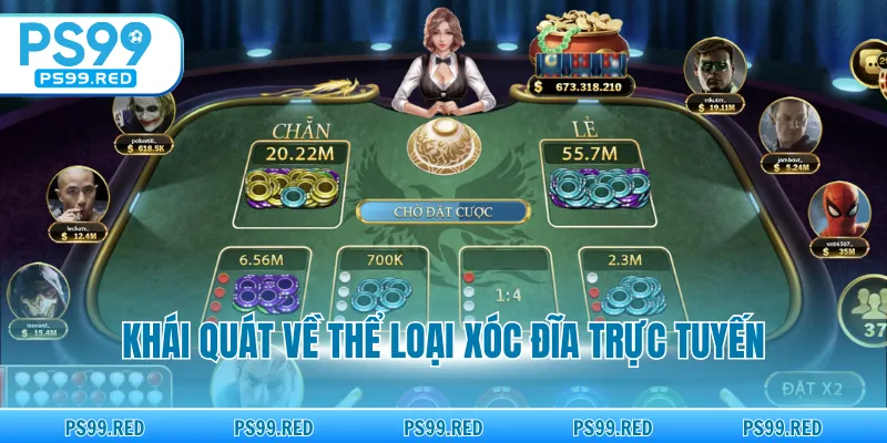 Khái quát về thể loại xóc đĩa trực tuyến